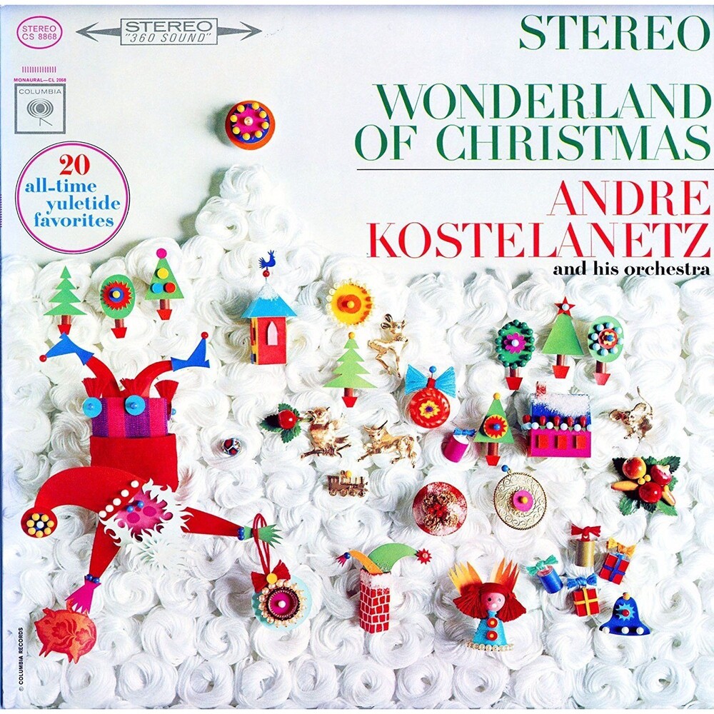Wonderland of Christmas - Vinyl LP - Andre Kostelanetz * 12 Tracks * Brand New